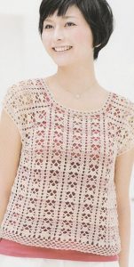Jersey verano chino crochet
