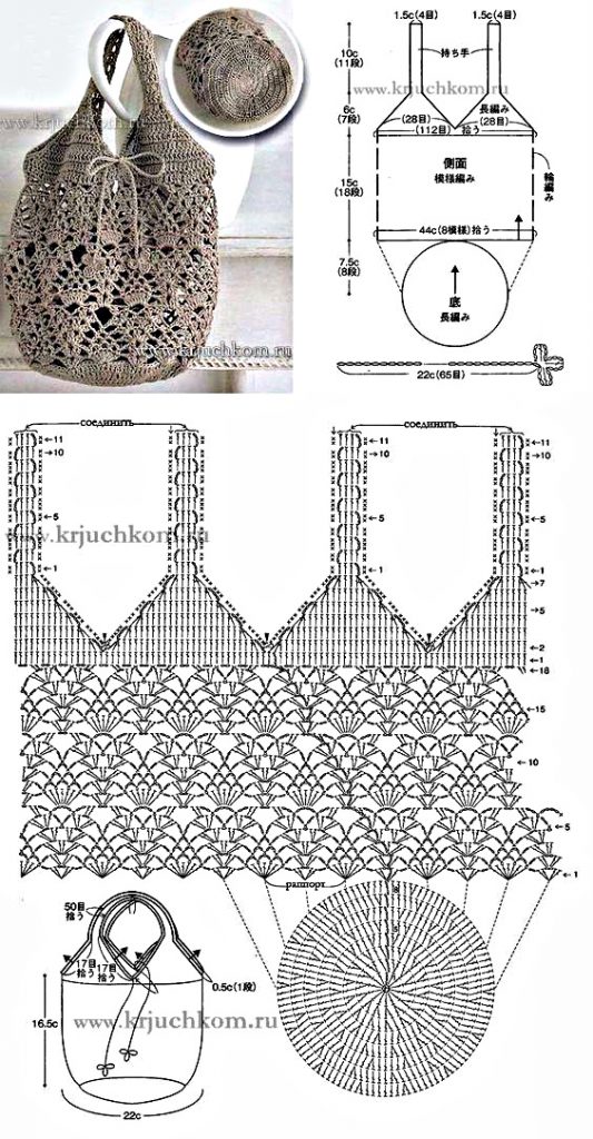 Bolsos lindos fáciles de hacer - Patrones Crochet Majovel